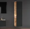 Planetmöbel Seitenschrank 40 cm Gold Eiche / Anthrazit, Produktbild-Vorschau 1