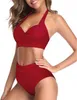 Plavky - Dvoudílné plavky - Vysoký střih - Boho bikiny - Náhled obrázku produktu 2