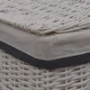 Kosz Na Pranie, Biała Wiklina Lumarko! Podgląd zdjęcia produktu 6