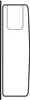 A line drawing of a toilet cistern. Produktbild-Vorschau