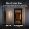 Ledvion 2x Lange Villa LED Außenwandleuchte lang 60cm IP65 Produktbild-Vorschau 5