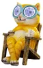 LED-SOLAR Katze "MAGIG EYES" Gartendeko EzSolar GL1142EZ Produktbild-Vorschau 1