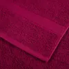vidaXL Premium Handtücher SOLUND 10 Stk. Bordeaux 50x100 cm Produktbild-Vorschau 5