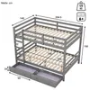 Etagenbett mit Lattenrost, 140x200 cm, Kinderbett mit Produktbild-Vorschau 7