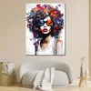Pop Art Frau mit Sonnenbrille Leinwandbild Wandbild Produktbild-Vorschau 3