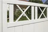 Zaun Hauptelement Konsta Provence 180 x 180 cm cremeweiß Produktbild-Vorschau 2