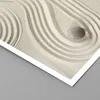 Poster - Poster ohne Rahmen - Steine Figuren Sand - 60x60 Produktbild-Vorschau 2