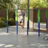 COSTWAY Turnreck Outdoor, gymnastická sestava s třemi Náhled obrázku produktu 2
