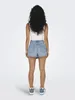 ONLY Trendige Shorts Denim Minirock-Style Knopfleiste Produktbild-Vorschau 3