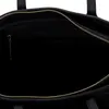 The inside of a black tote bag. Produktbild-Vorschau