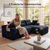 GLP Modulares Ecksofa 256 cm aus Cord, 4-Sitzer mit Produktbild-Vorschau 10