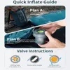 Qunature 4 Zoll dicke, Selbstaufblasende Produktbild-Vorschau 6