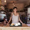 Relaxdays Servírovací podnos, sada 2 ks, protisklzový Náhľad obrázku produktu 3