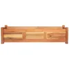 A wooden planter box shown from the front against a white background. Náhľad obrázku produktu