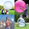 Nafukovací balón s hadičkou, priehľadný skákací balón, Náhľad obrázku produktu 9