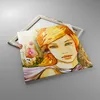 Bild auf Leinwand - Leinwandbild - Frau Sommer Blume - Produktbild-Vorschau 2