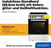Exquisit Induktions-Standherd EHI 60-3.1 Inox | Produktbild-Vorschau 2