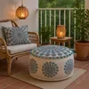Marrakech pouf sedák kulatý 50 x 25 cm s výplní | Náhled obrázku produktu 5