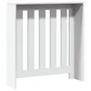 vidaXL Obloženie radiátora biele 78x20x82 cm materiál na Náhľad obrázku produktu 4