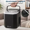 Eiswürfelmaschine, Eiswürfelbereiter mit Selbstreinigung,9 Produktbild-Vorschau 2