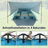Puluomis Strandmuscheln Strandzelt mit Sonnensegel  Produktbild-Vorschau 8