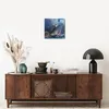Wanduhr - Quadrat - Glasuhr - Meer Segelboot - 30x30cm - Produktbild-Vorschau 7