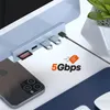 Satechi Clamp Hub + Cardreader für iMac USB-C blau Produktbild-Vorschau 3