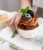 Muffinförmchen 50 Stück Weiß Gold Papier Backförmchen Produktbild-Vorschau 7