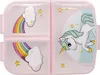 Kinder Brotdose Lunchbox mit 3 Fächern & tollem Design Produktbild-Vorschau 2