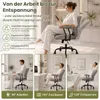 Bürostuhl,Kunstleder, Drehstuhl mit 90°–120° Produktbild-Vorschau 7
