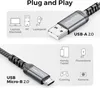 deleyCON 1m Micro USB Kabel Ladekabel Datenkabel Laden & Produktbild-Vorschau 3
