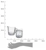 HOWHOMELY | Zuckerdose - Milchkanne - 3er Set - aus Glas - Produktbild-Vorschau 3