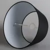 Lampenschirm aus Leinen Schwarz 35 cm Produktbild-Vorschau 5