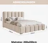MOTIVENA Grand Bubble Polsterbett 200x200 mit Bettkasten, Produktbild-Vorschau 7