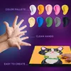Modelliermasse-Set nach Zahlen 29*29 cm Katze Produktbild-Vorschau 5