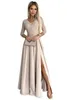 Numoco Formelle Frauenkleider Amber beige L Produktbild-Vorschau 8