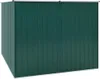 vidaXL Gerätehaus Grün 195x198x159 cm Verzinkter Stahl Produktbild-Vorschau 13