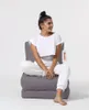 Hanah Home, Siesta Sofa Bed Pouf - Fume, Outdoor Sitzsäcke, Produktbild-Vorschau 13