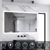 AICA Badspiegel mit Beleuchtung 160x80cm Sensor-Schalter Produktbild-Vorschau 1