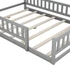 Sweiko 140 x 200cm Kinderbetten, Flachbetten, Hausbetten Produktbild-Vorschau 11