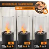 Flammtal Bioethanol Kamin [8h Brenndauer / 80x26x26 cm] - Produktbild-Vorschau 2