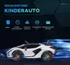 HOMCOM Kinderfahrzeug 12V 2 Fahrmodi Lamborghini SIAN Produktbild-Vorschau 4