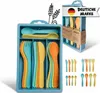 Besteck-Set für Kinderküche - 17-teiliges nachhaltiges Produktbild-Vorschau 1