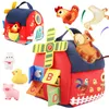 Baby Spielzeug 1-12 Monate, Plüsch-Bauernhoftiere, Produktbild-Vorschau 1