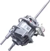 A close-up studio shot of a washing machine motor. Voir les images du produit