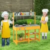 COSTWAY cucina del fango, cucina da gioco per bambini con Anteprima dell’immagine prodotto 2