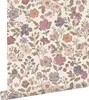 ESTAhome behang bloemetjes paars, roze en wit 53 cm x 10.05 Productafbeelding-voorbeeld 1