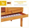 PawHut Kleintierstall Kleintierhaus Kleintierkäfig mit Produktbild-Vorschau 6
