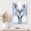 DEQORI Hybrid Leinwand Bild 60x90 cm 'Winterliche Majestät' Produktbild-Vorschau 4