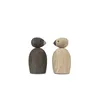Two wooden bird figures facing each other on a white background. Náhled obrázku produktu